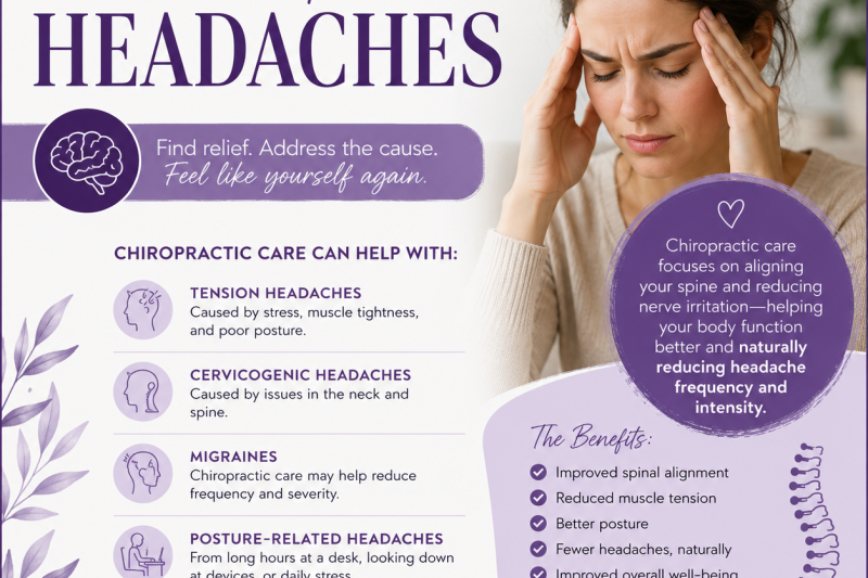 How Chiropractic Care Can Help Relieve Headaches