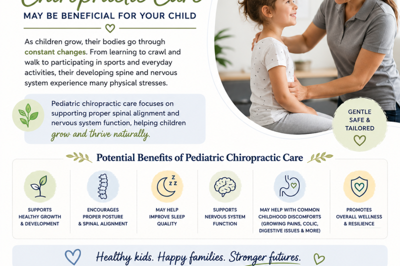 🌱 Why Pediatric Chiropractic Care May Be Beneficial for Your Child 🌱