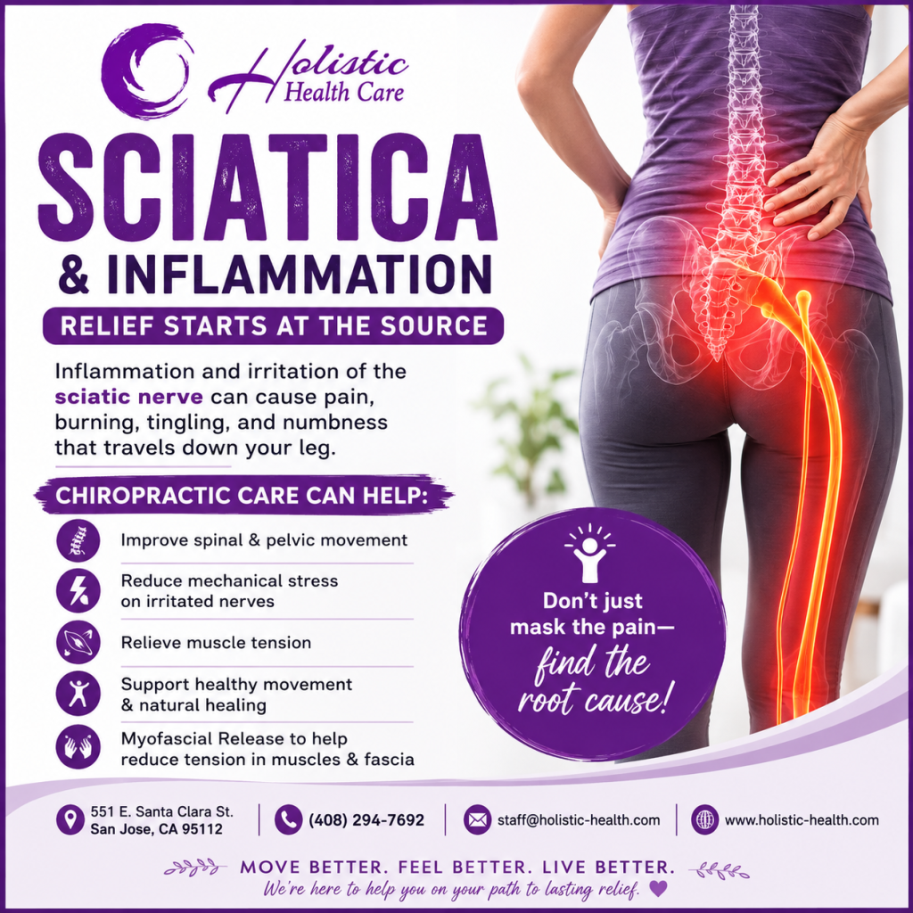 Sciatica and Inflammation How Chiropractic Care Can Help Relieve Sciatic Nerve Pain